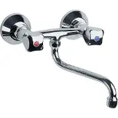KFA Mitigeur mural standard pour la cuisine Chrome (300-610-00)