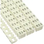 InLine Repère de câble 4mm No.0-9 100 pcs.