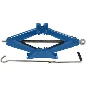 SW-Stahl 22201L Cric à ciseaux, 1,5 t I Cric avec manivelle I Cric de voiture I Cric compact