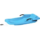 Eda Plastiques EDA Luge/luge de course plastique 1 personne bleu