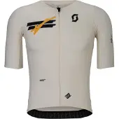 SCOTT Ultd Aero Maillot manches courtes homme Coton white M