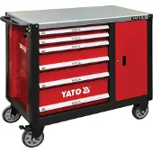 YATO Desserte d'atelier 1130x570x1000mm avec 6 tiroirs