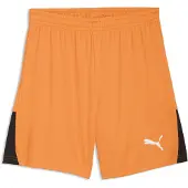 Puma Hommes, Bas de sport, teamLIGA26 Shorts (S), Orange, Blanc, Noir