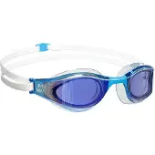 Madwave Aqua Fusion Rainbow Mirror Swimming Goggles Clair