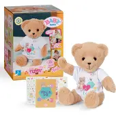 Baby Born Ourson chantant pour enfants à partir de 2 ans, chante 5 chansons de la série