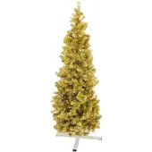 Europalms Sapin de Noël FUTURA, doré métallique, 180cm