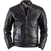 Helstons Cruiser Rag Veste en cuir Noir 2XL hommes