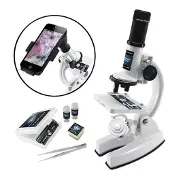 KO Kids Microscope Educational Toy Argenté Enfants