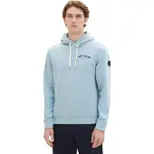 Tom Tailor 1037751 Logo Hoodie Bleu M Homme