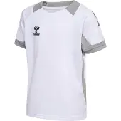 Hummel T-Shirt fonctionnel gris / blanc