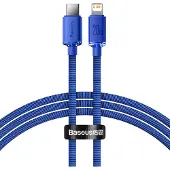 Baseus Câble Usb-C Do Lightning Crystal, 20W, 1.2M (Niebieski)