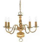 Searchlight Lustre en laiton Flemish