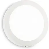 Ideal Lux Applique murale Universal 12W Ronde Blanc