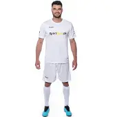 JELEX "Équipe 26" Ensemble de foot 2 pièces blanc