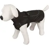 Kerbl Manteau de pluie pour chiens Forks noir M, 40cm ; 80624