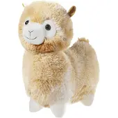 Heunec Lama debout brun petit (18 cm)