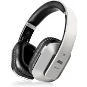 August Casque EP650S Bluetooth NFC, couleur argent