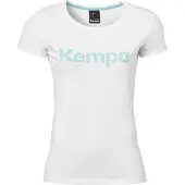 Kempa Handball Graphic T-shirt dames manches courtes d'entraînement blanc M