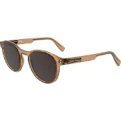 Lacoste Lunettes de Soleil L6055S N 51/21/145 TRANSPARENT BRICK/ BROWN BIO-INJECTION homme L6055S N