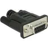 DeLOCK Adaptateur RS-232 DB9 femelle Loopback