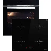 KKT Kolbe Cuisinière: 60cm Four encastrable EB8017ED + 59cm Plaque Induction IH85900ED