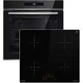 KKT Kolbe Cuisinière: 60cm Four encastrable EB8019EDP + 59cm Plaque Induction IH85900ED