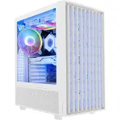 Modecom Breeze Argb Flow Pc Tower Case Blanc