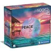 Clementoni puzzle 500 PeaceCol LivingthePresent 35120