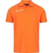 Givova Polo Polo Cotone Piquet Été Orange 2xl - 3XL