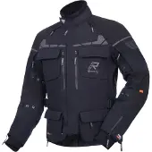 Rukka Veste textile pour moto Ecuado-R, noir/noir, 46