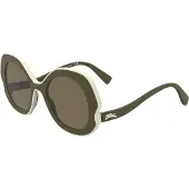Longchamp Lunettes de Soleil LO780S 52/21/145 Khaki Bio inj-g850 WOMAN LO780S