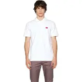 Levi's T-Shirt 'Housemark' canneberge / blanc