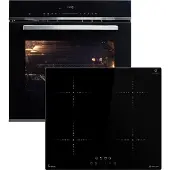 KKT Kolbe Cuisinière: 60cm Four encastrable EB8017ED + 59cm Plaque Induction IH85900RL