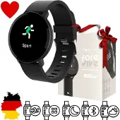 Forever Smartwatch ForeVive Lite SB-315 Étanche, fréquence cardiaque, notifications, fonctions sportives, entraînement, moniteur de sommeil