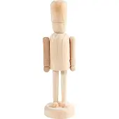Creativ Company Houten Figuur op Voet, 45cm