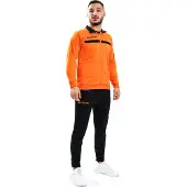 Givova One Tracksuit Orange,Noir S Homme