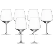 Schott zwiesel Schott 6 Stück Burgunder Rotweinglas Taste tritan· kristall, Hergestellt in EU· spülmaschinenfest· tritan protect· Rotweinglas, 115673