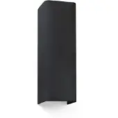Faro Applique murale en tissu Coton Angle 2 flammes Noir