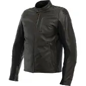Dainese Blouson en cuir pour moto Istrice, marron foncé, 60