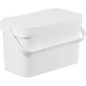Smartstore Seau à compost et déchets alimentaires 5 L - blanc