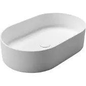 Sapho THIN lavabo 55x35cm, blanc mat