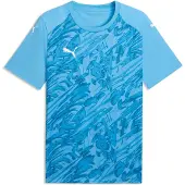 Puma Maillot graphique teamFINAL, taille : XXL, couleurs de la gamme : Team Light Blue-White-Clear Sea