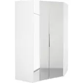 Wimex Armoire d'angle Level Armoire 120x120cm Modèle au choix Miroir 2 portes