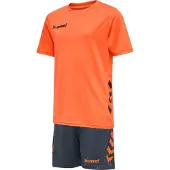 Hummel Promo Duo Short Sleeve Set Rouge,Blanc 176 cm Enfants