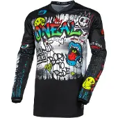O'Neal Element Rancid maillot de motocross noir/multicolore