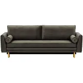 SLF24 Canapé convertible avec coffre de rangement Boris-Velluto 19-like oak