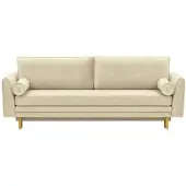 SLF24 Canapé convertible avec coffre de rangement Boris-Velluto 2-like oak