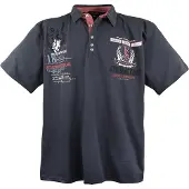 LAVECCHIA T-Shirt 'LV-2038 Übergrößen' anthracite