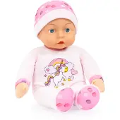 Bayer Design 93029AB Poupée bébé, poupée de jeu, poupée câline, douce, env. 30 cm