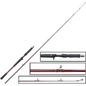 Westin W6 Jerkbait-t Baitcasting Rod Noir 1.95 m / 40-130 g